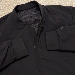 Lululemon Switch Over Reversible Bomber Jacket | Black | XL